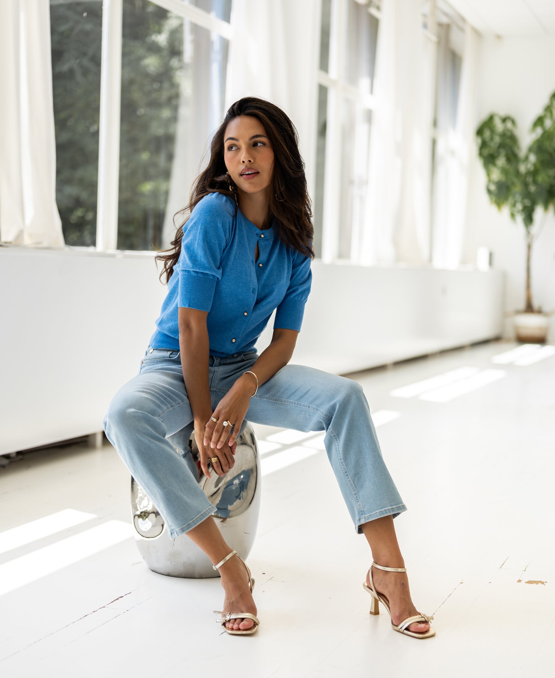 Cardigan ADELINE Blue