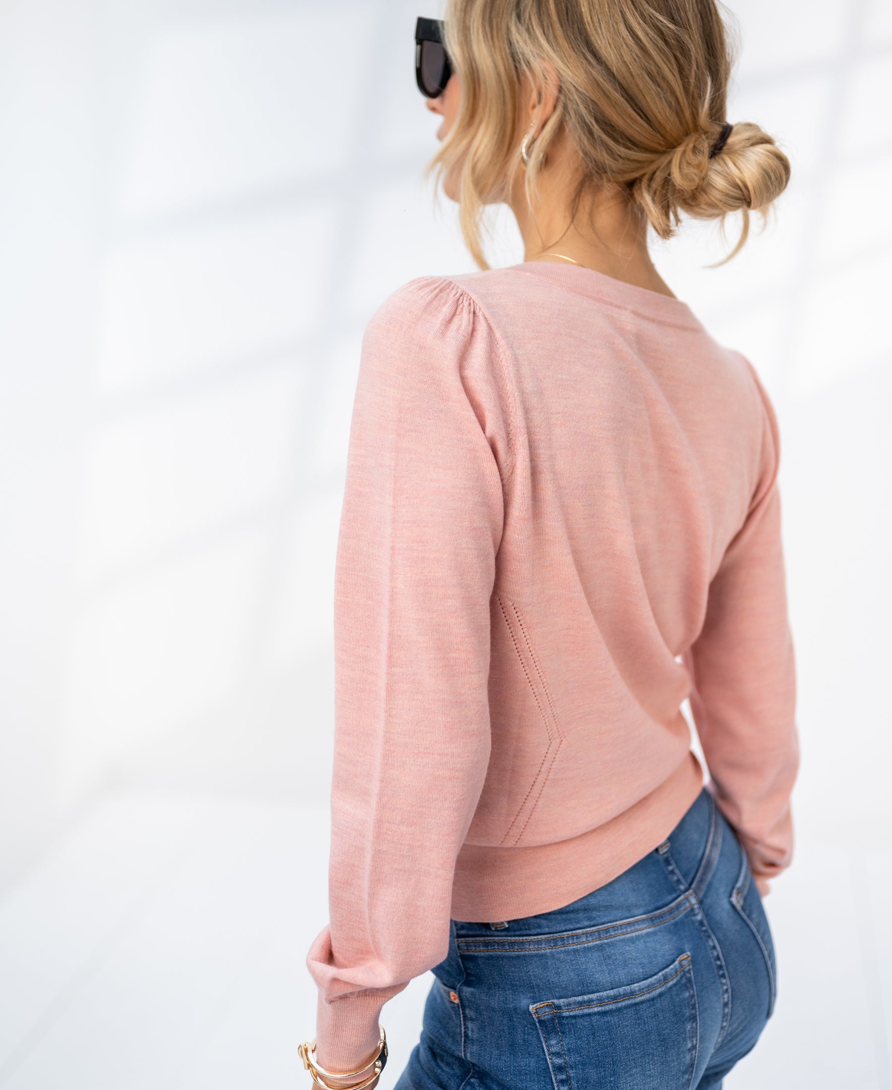 Weste LA BLAKE Lachsrosa