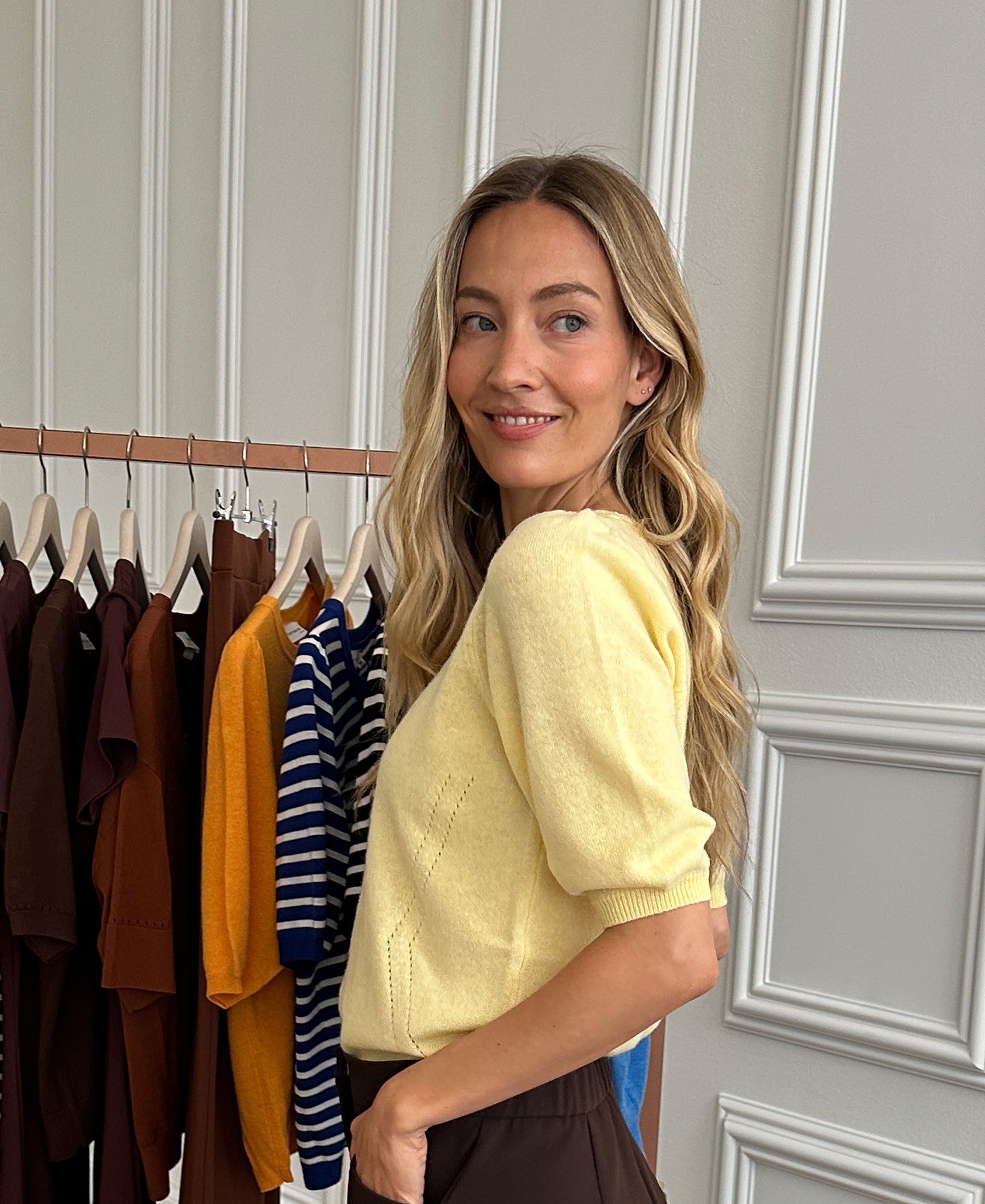 Sweater LA BLANCHE Citron Pressé