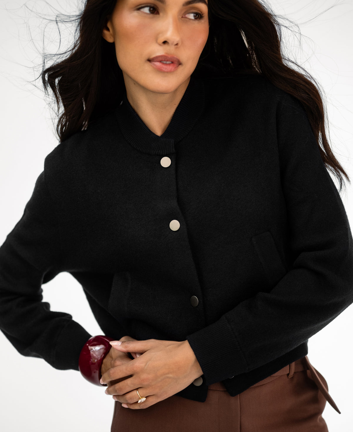 Bomber Jacket LA BOMBA Black