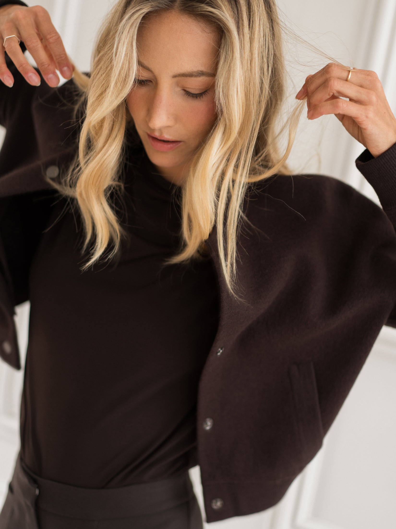 Bomber jacket LA BOMBA Coffee