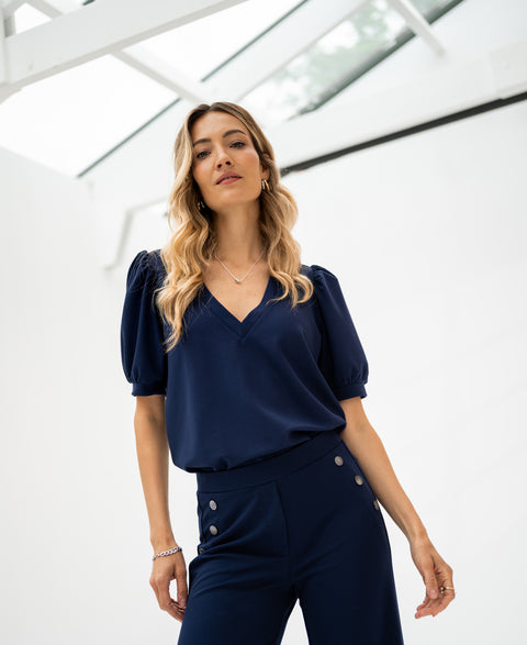 LA SWEAT Dark blue - La vie en rose