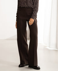 Wide leg pants LE CENTRE Brown