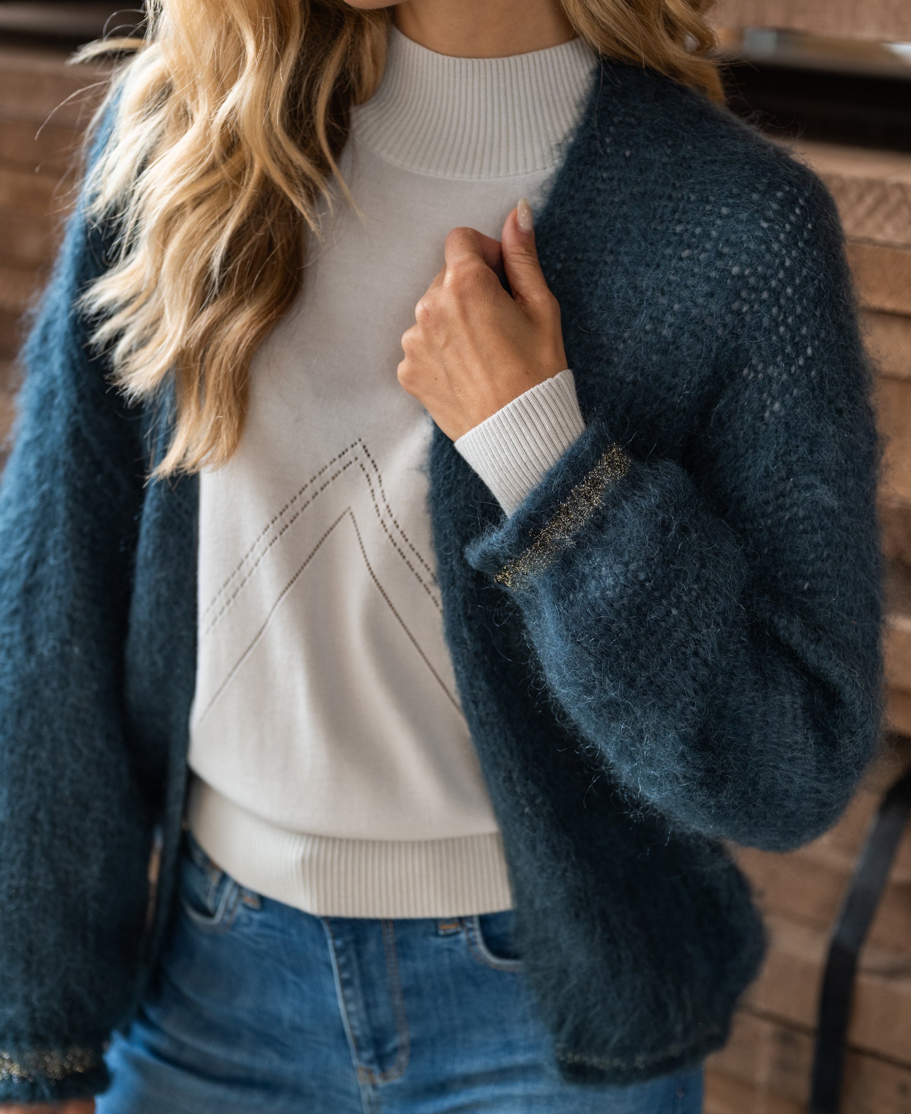 Turtleneck sweater LES SALLES Ice