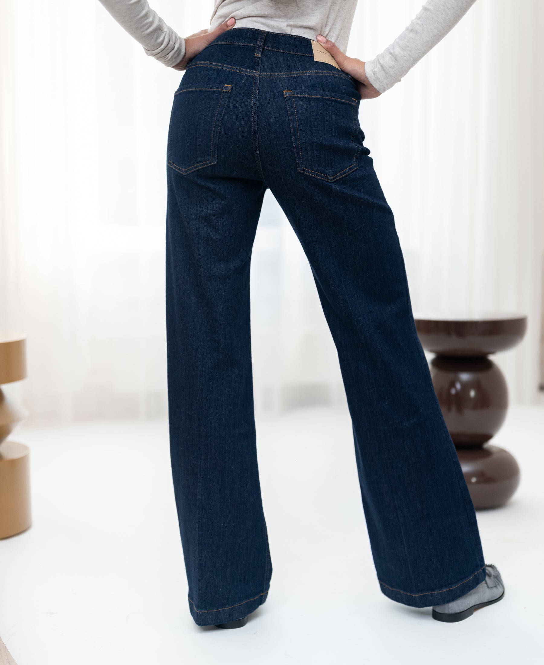 Wide leg Jeans LES DEUX Rinsewash