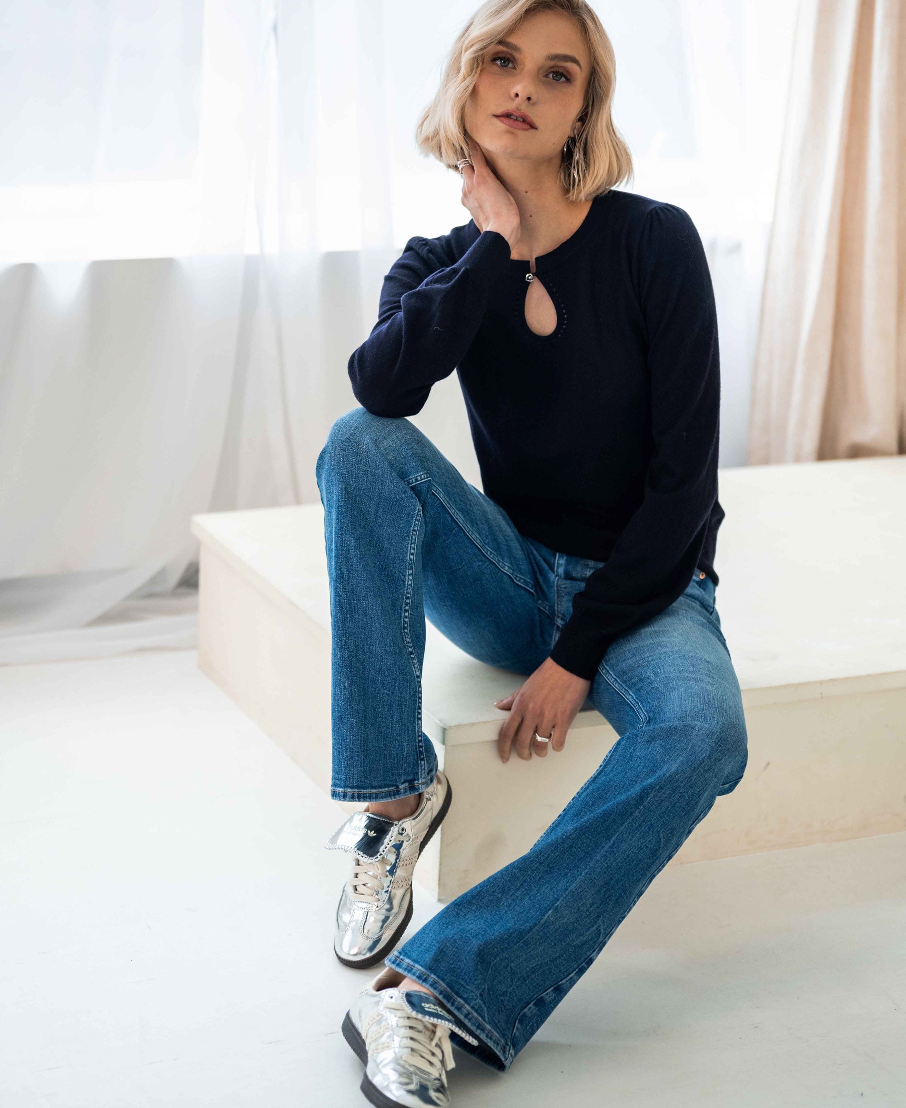 Jeans LES FLARES Stonewash