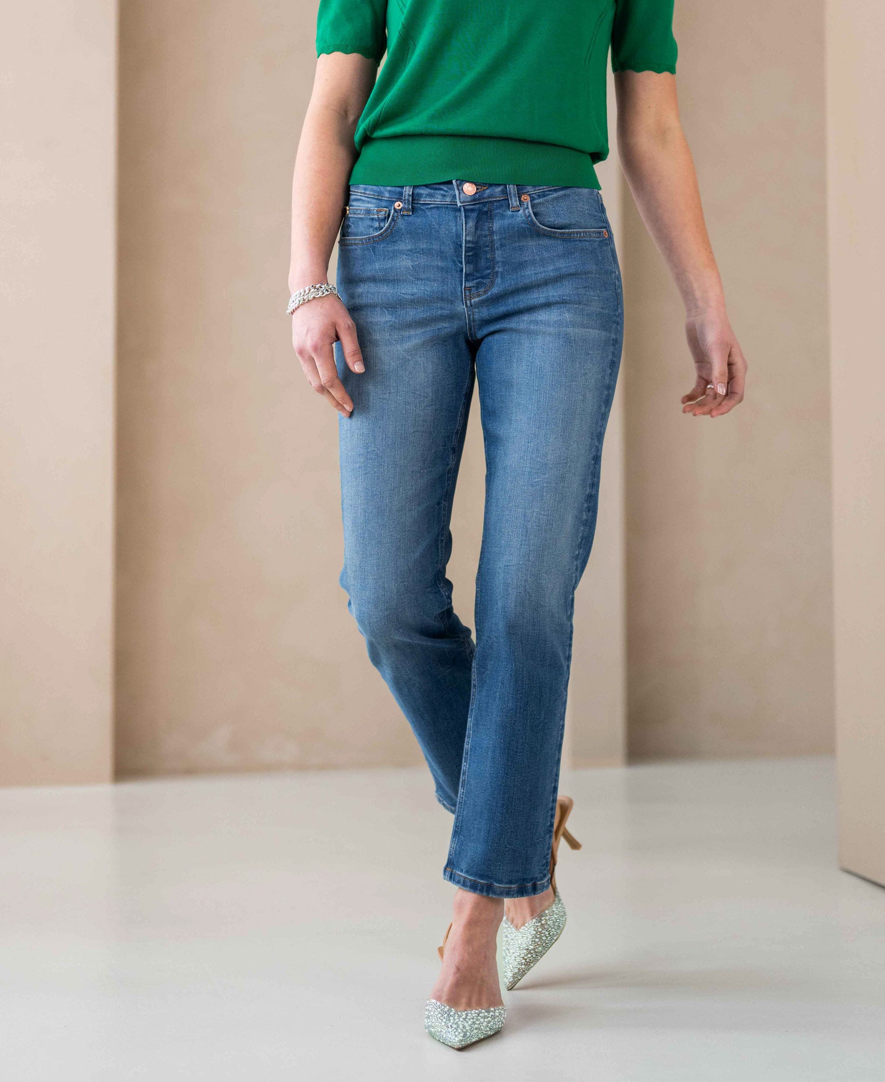 Jeans LE GUY Stonewash