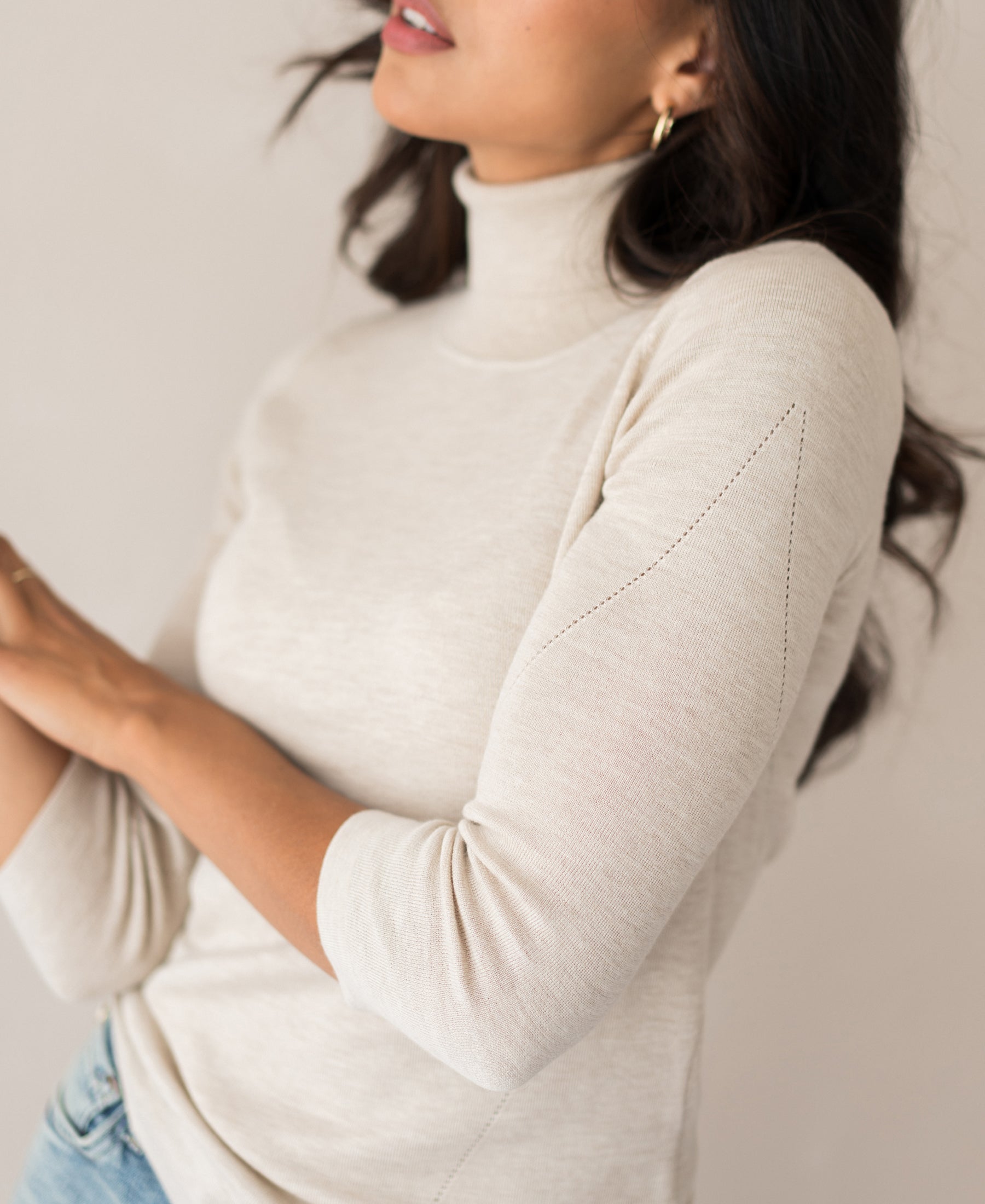 Turtleneck LE FABIAN Beige