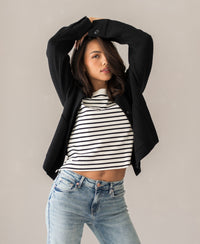 Breton striped shirt LA BRETONNE Ivory-black