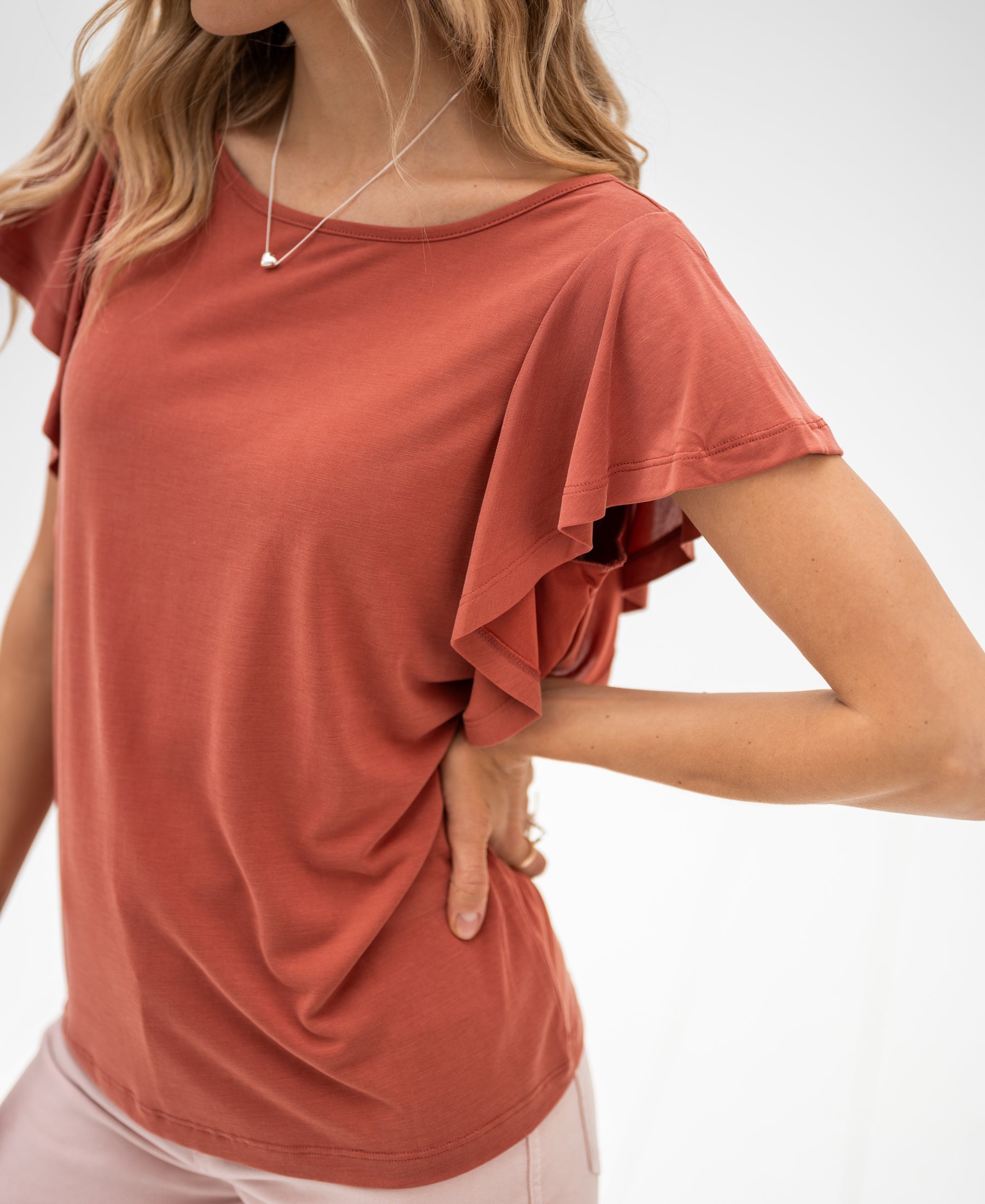 Two-way top LA FIORA Terra