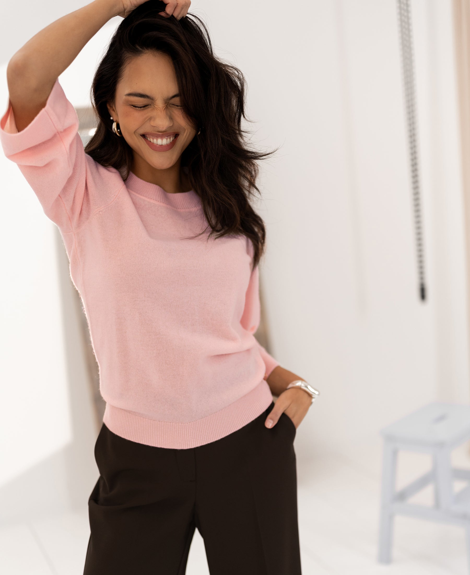 Merinotrui LE FREJUS Licht roze