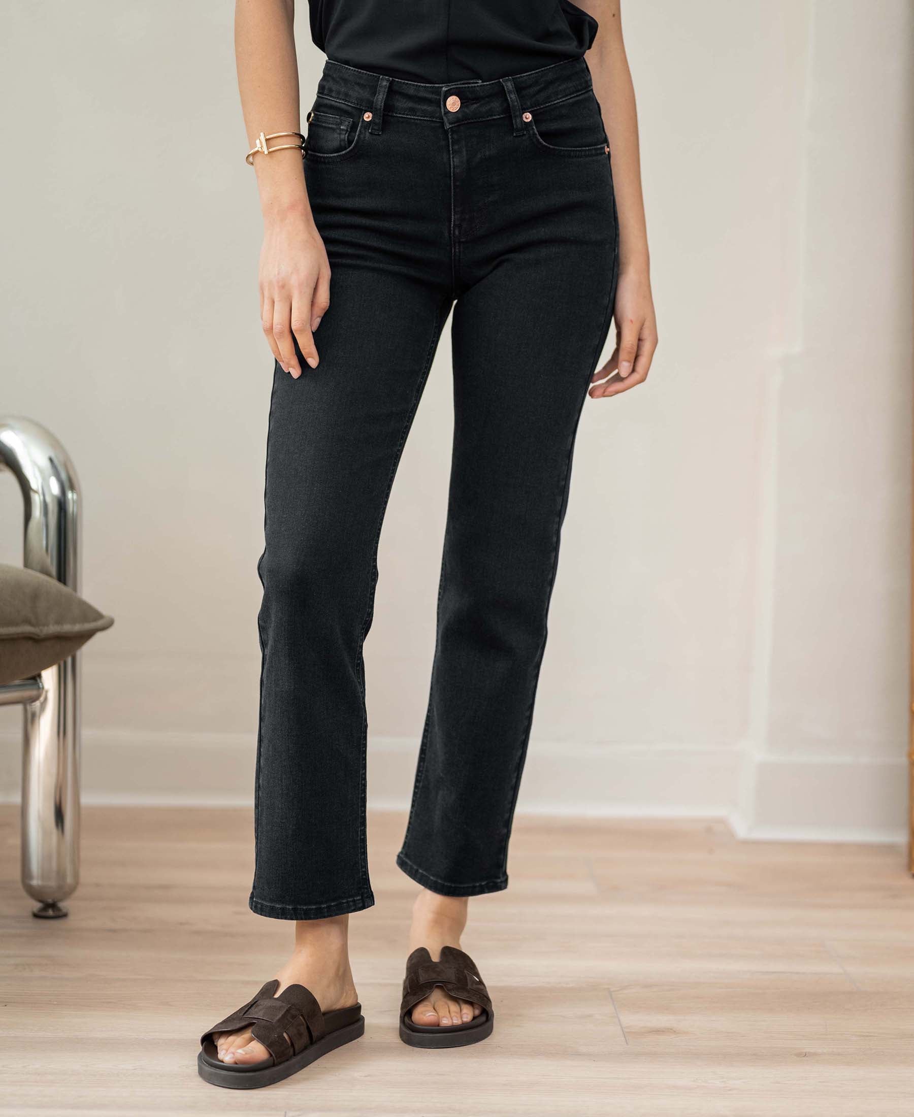 Cropped jeans 7/8 LE GUY Black
