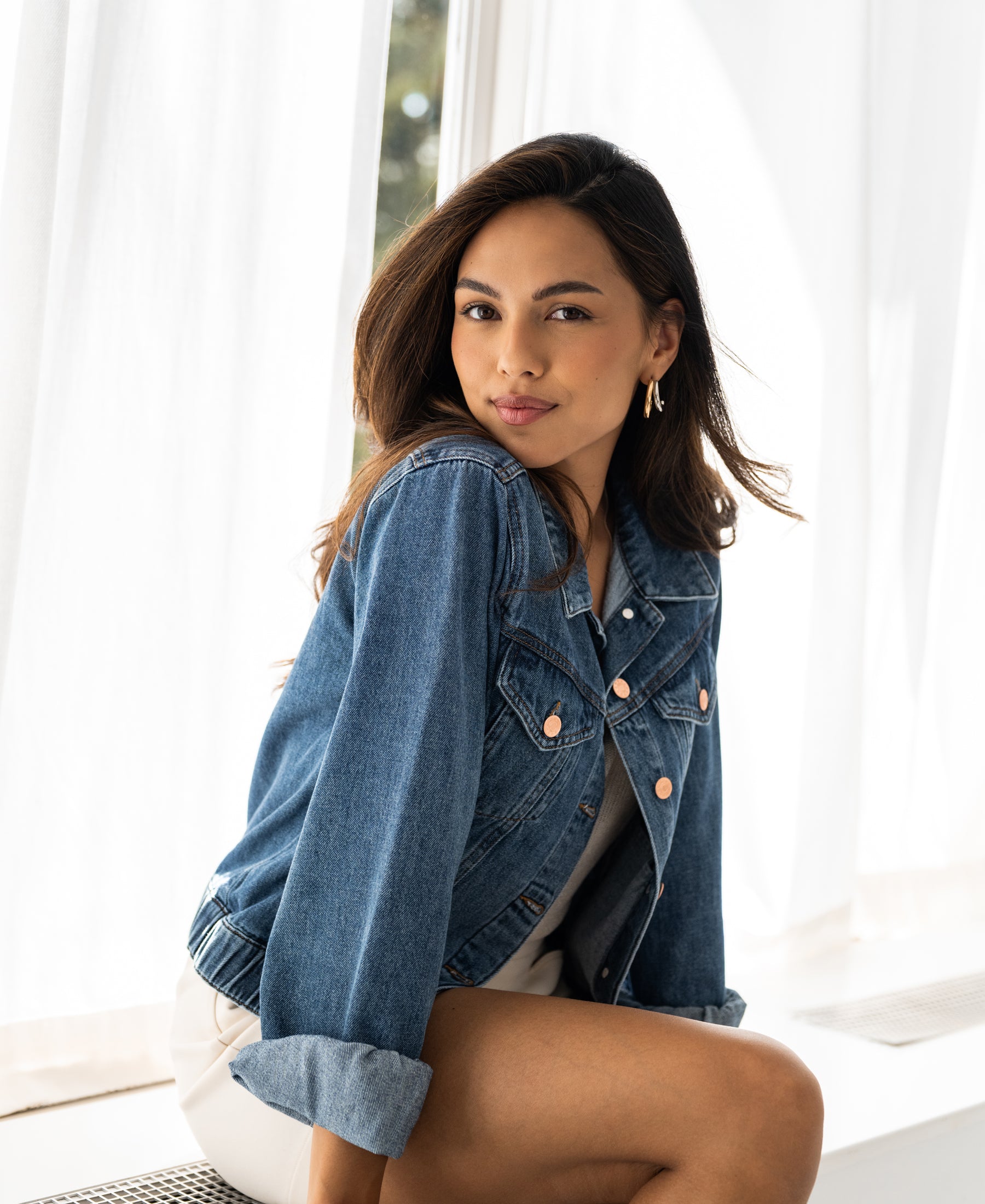 Jeansjack LA JACKY Stonewash