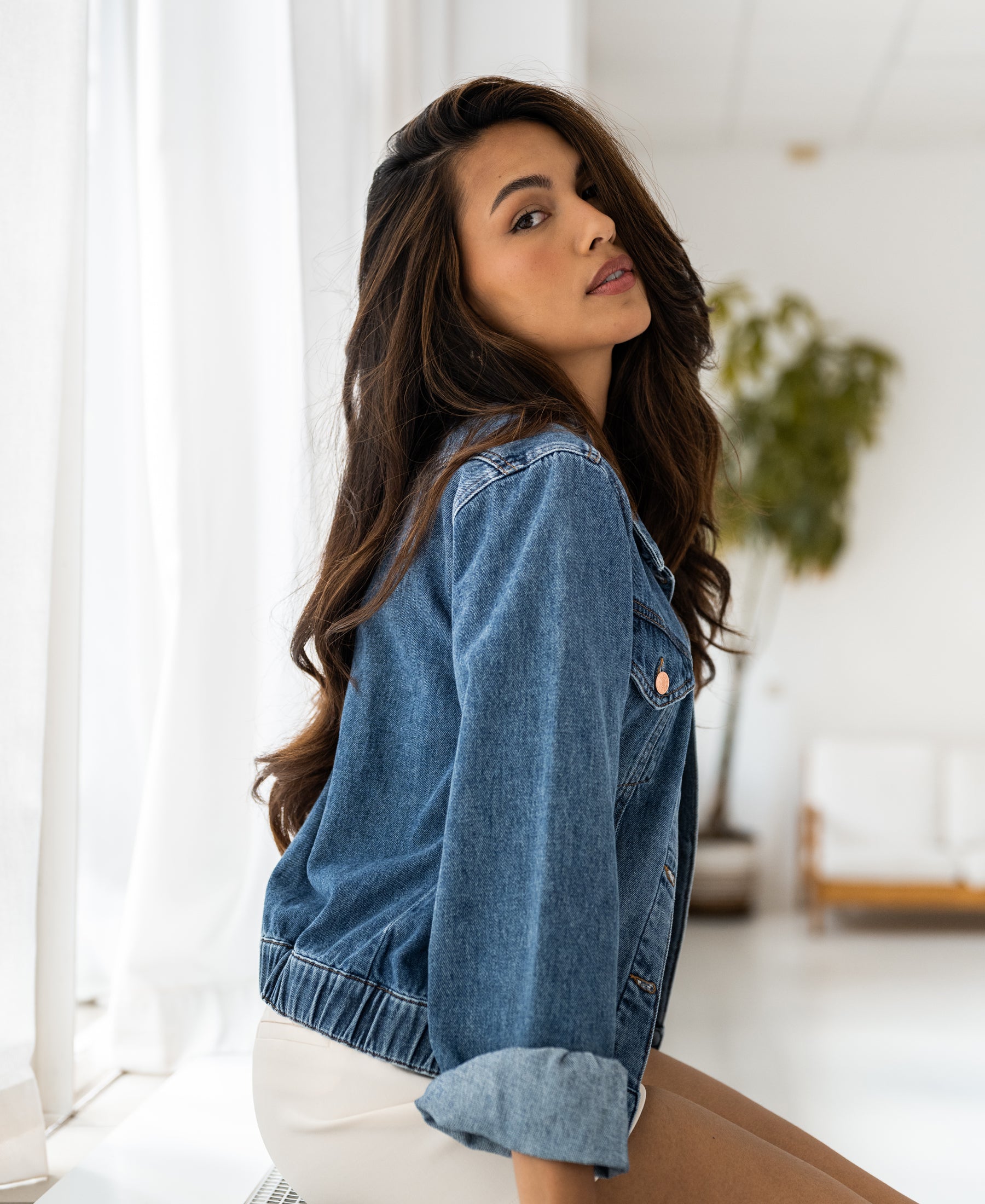 Jeansjack LA JACKY Stonewash