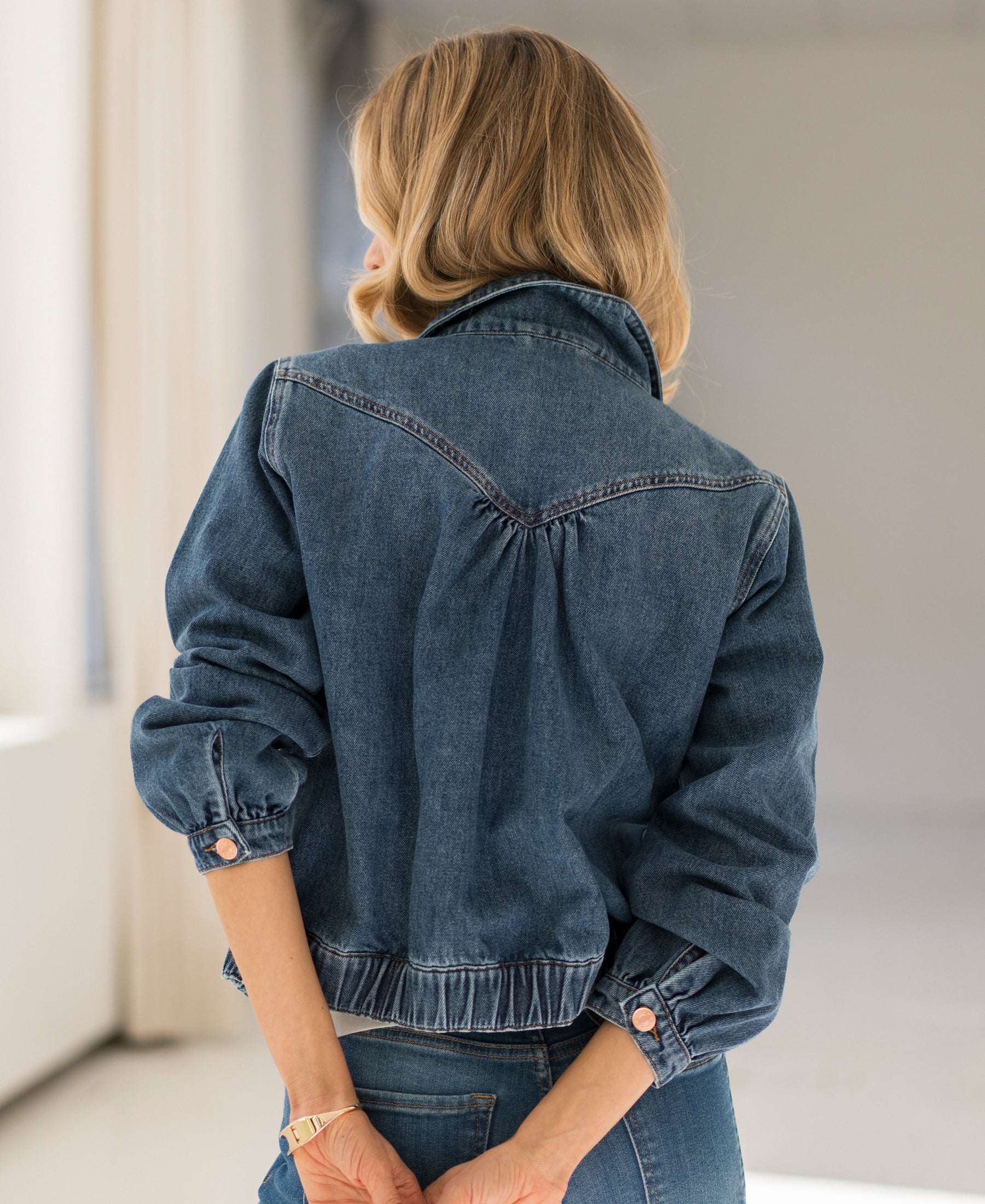 Jeansjack LA JACKY Stonewash