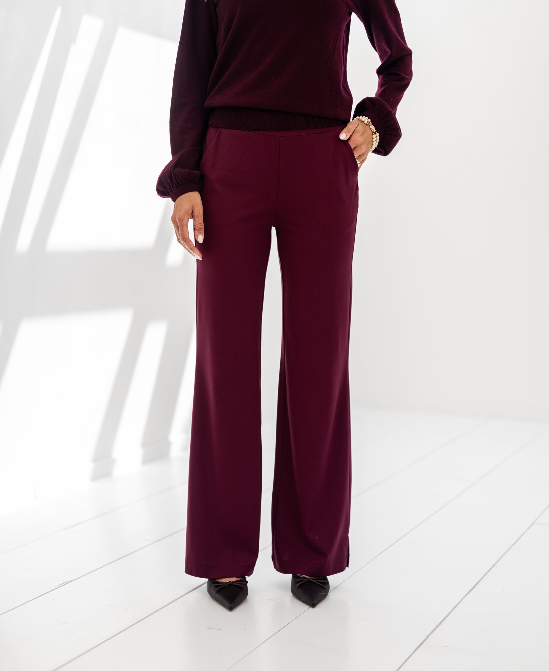 Reisehose LES JULES Wein