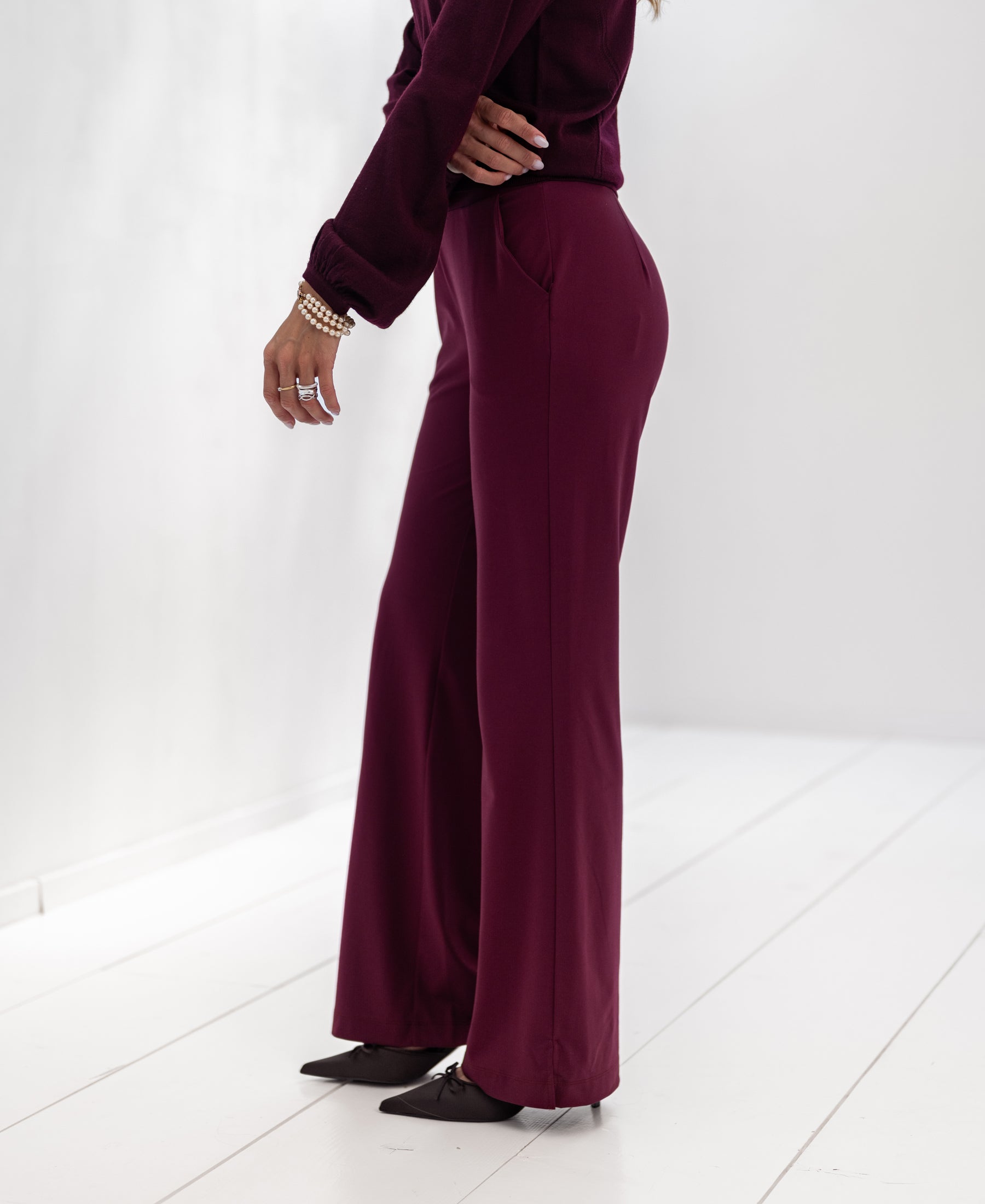Travel broek LES JULES Wine