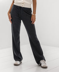 Knitted pants LE LOURDES Anthracite