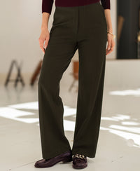 Krijtstreep pantalon LE MALO Donkerbruin