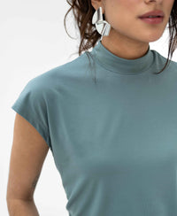 Travel top LA ROMY Mistgreen