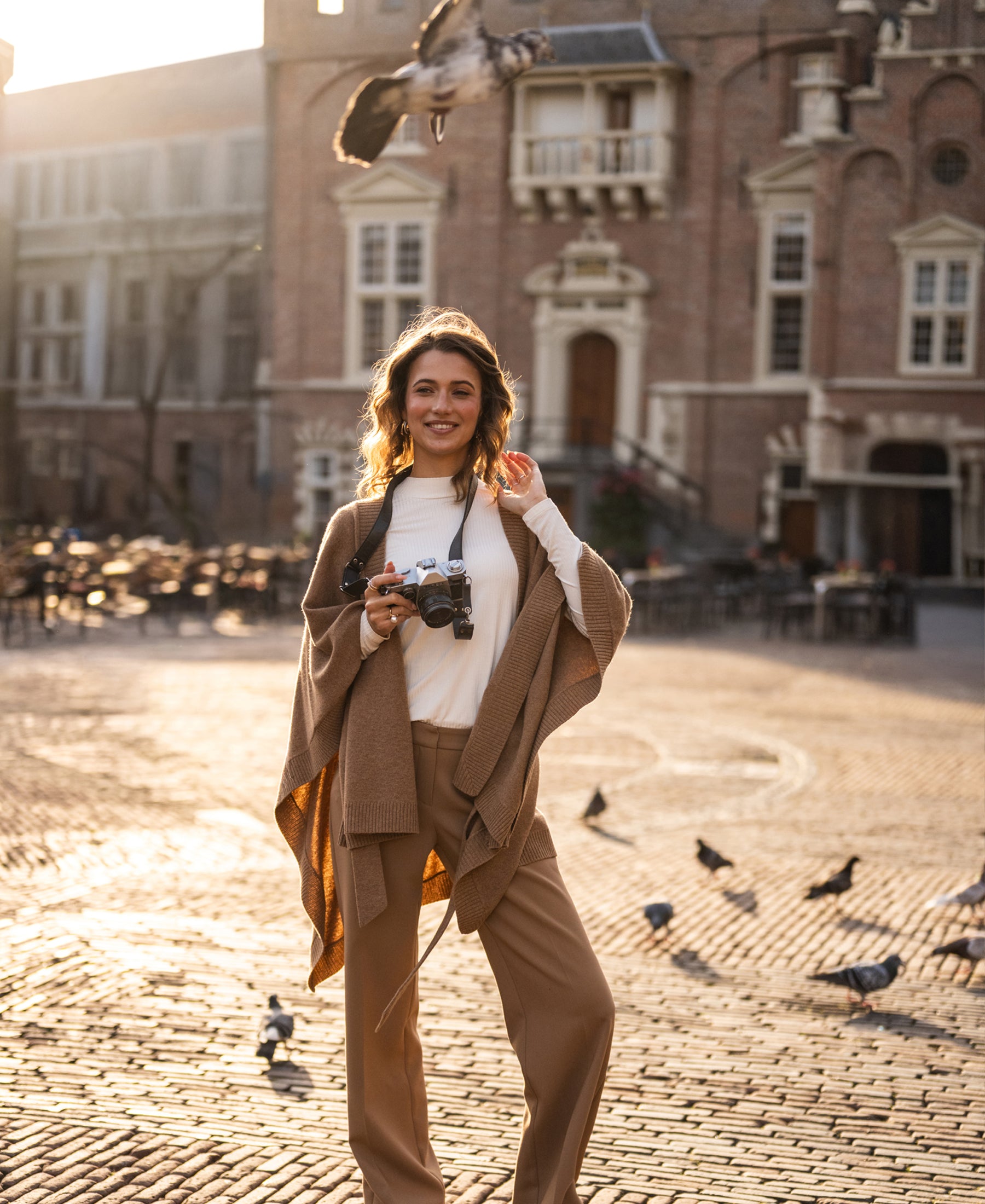 Bamboo turtleneck LA MONTAGNE Cream