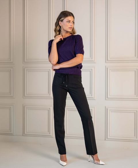 Sweater LA LUNDI Dark Violet