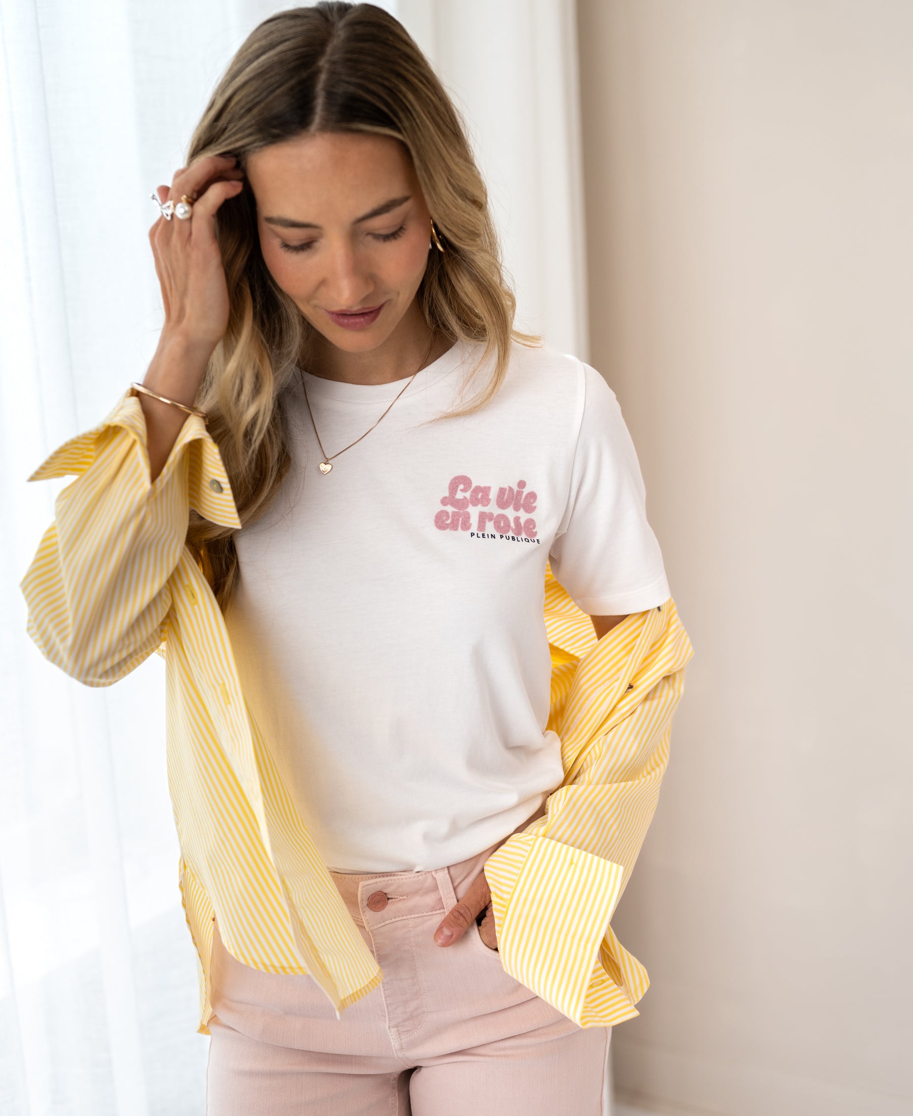 T-shirt LA QUINTY LA Vie en rose