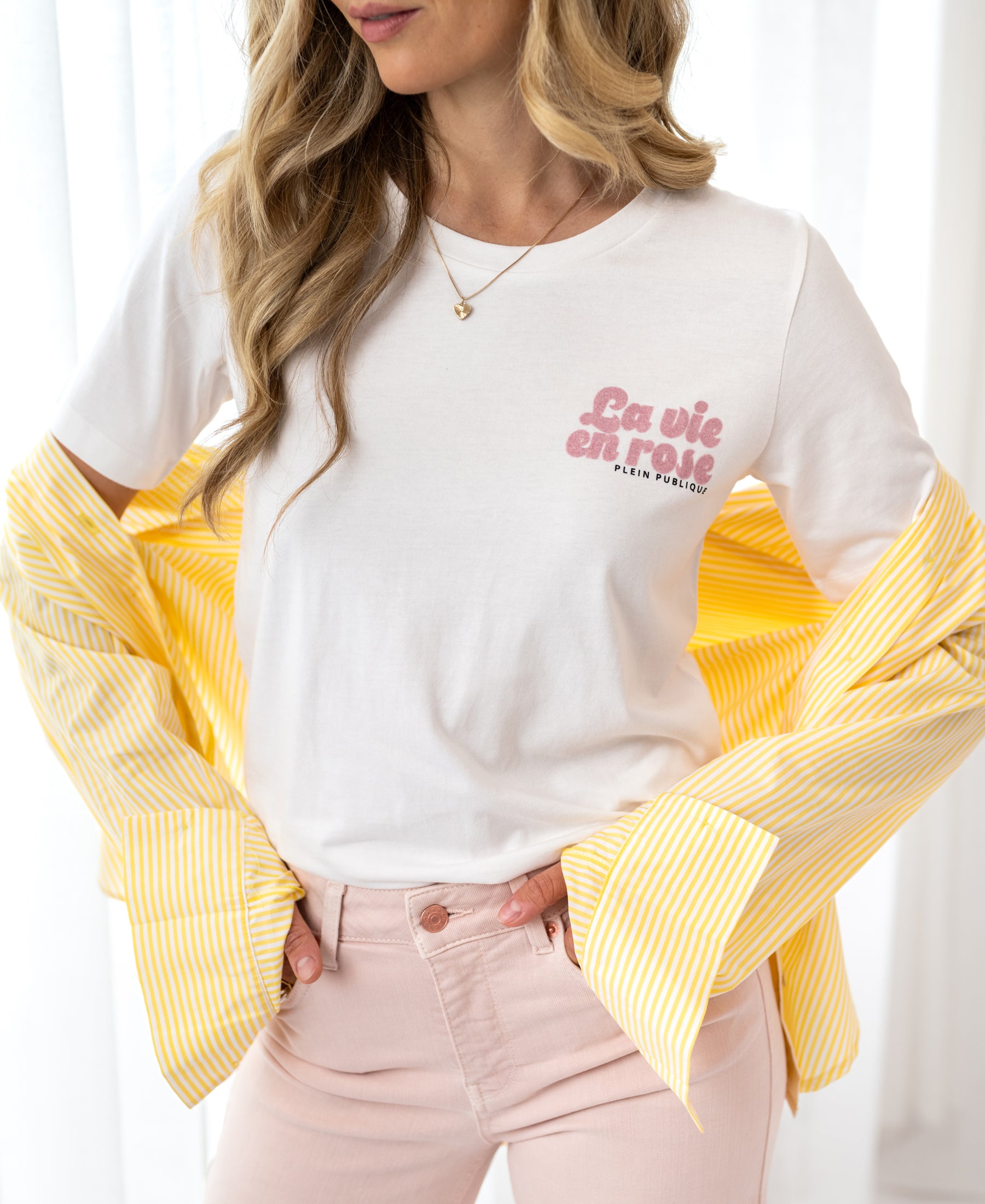 T-shirt LA QUINTY LA Vie en rose