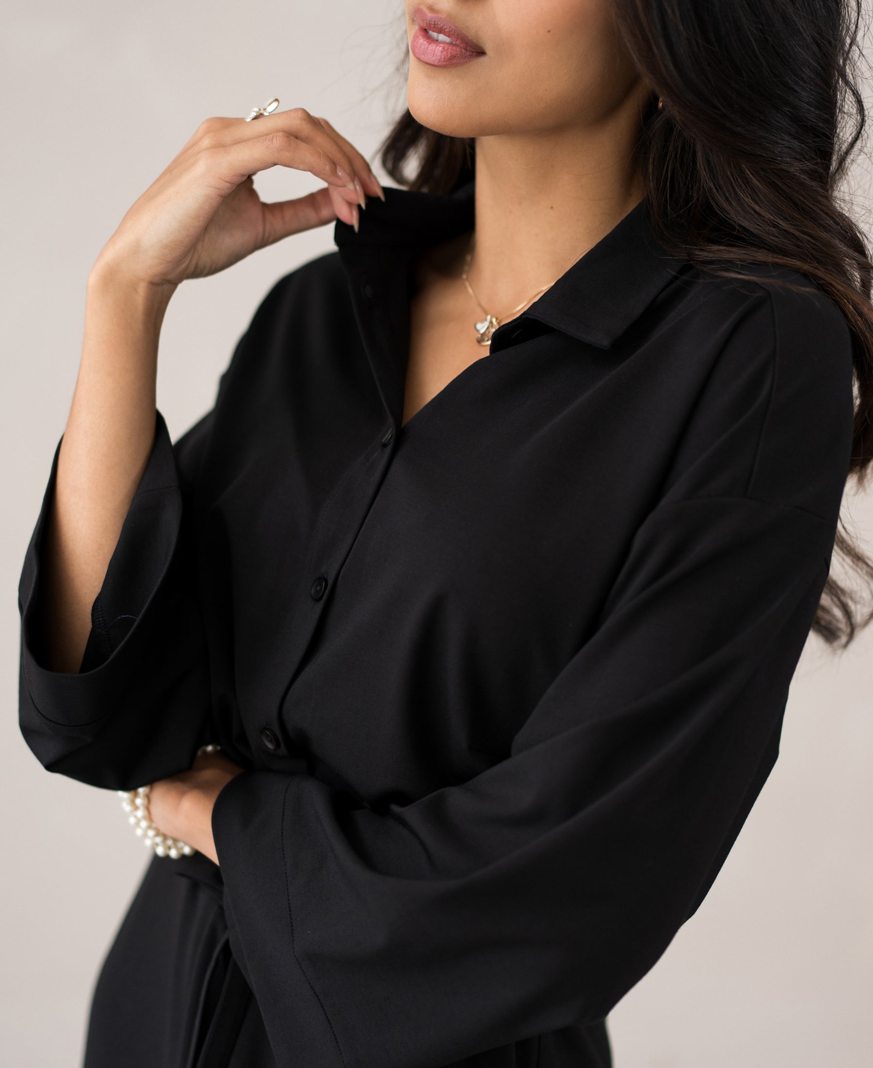 Piercingkleid LE RAPHAEL Schwarz