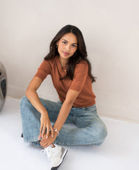 Sweater LA REVE Caramel