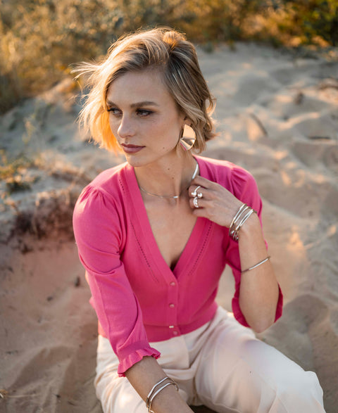 Vestje LA LUCIA Roze