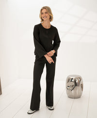 Pinstripe top LE SAINT Pure choco