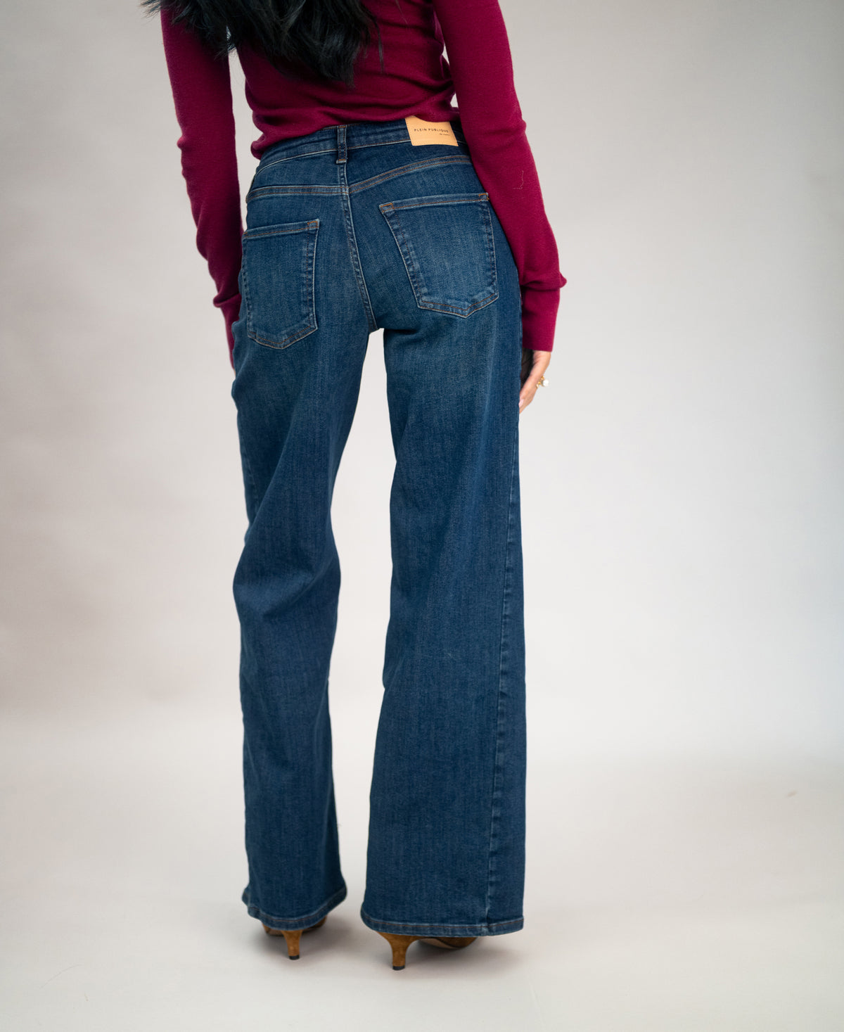 Wide leg jeans LE SPICE Blue heritage