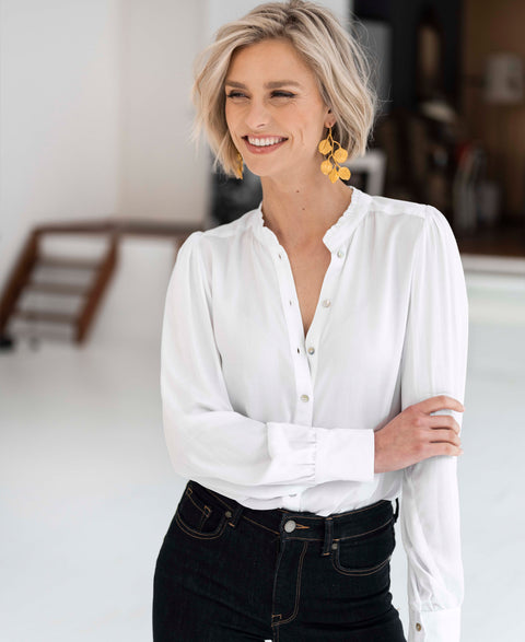 Witte blouse LA PAZ