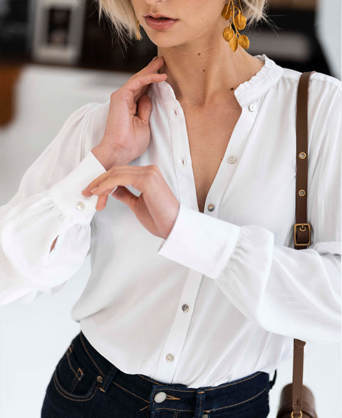 Witte blouse LA PAZ