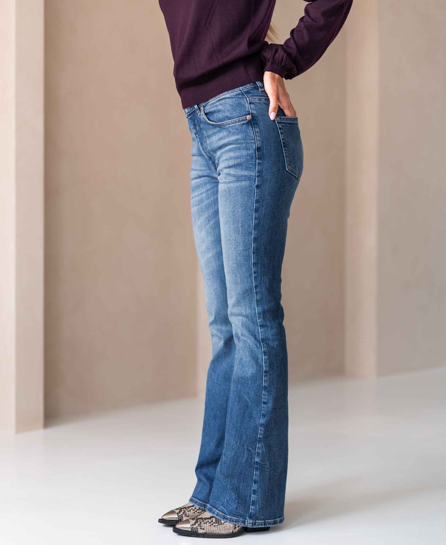 Jeans LES FLARES Stonewash
