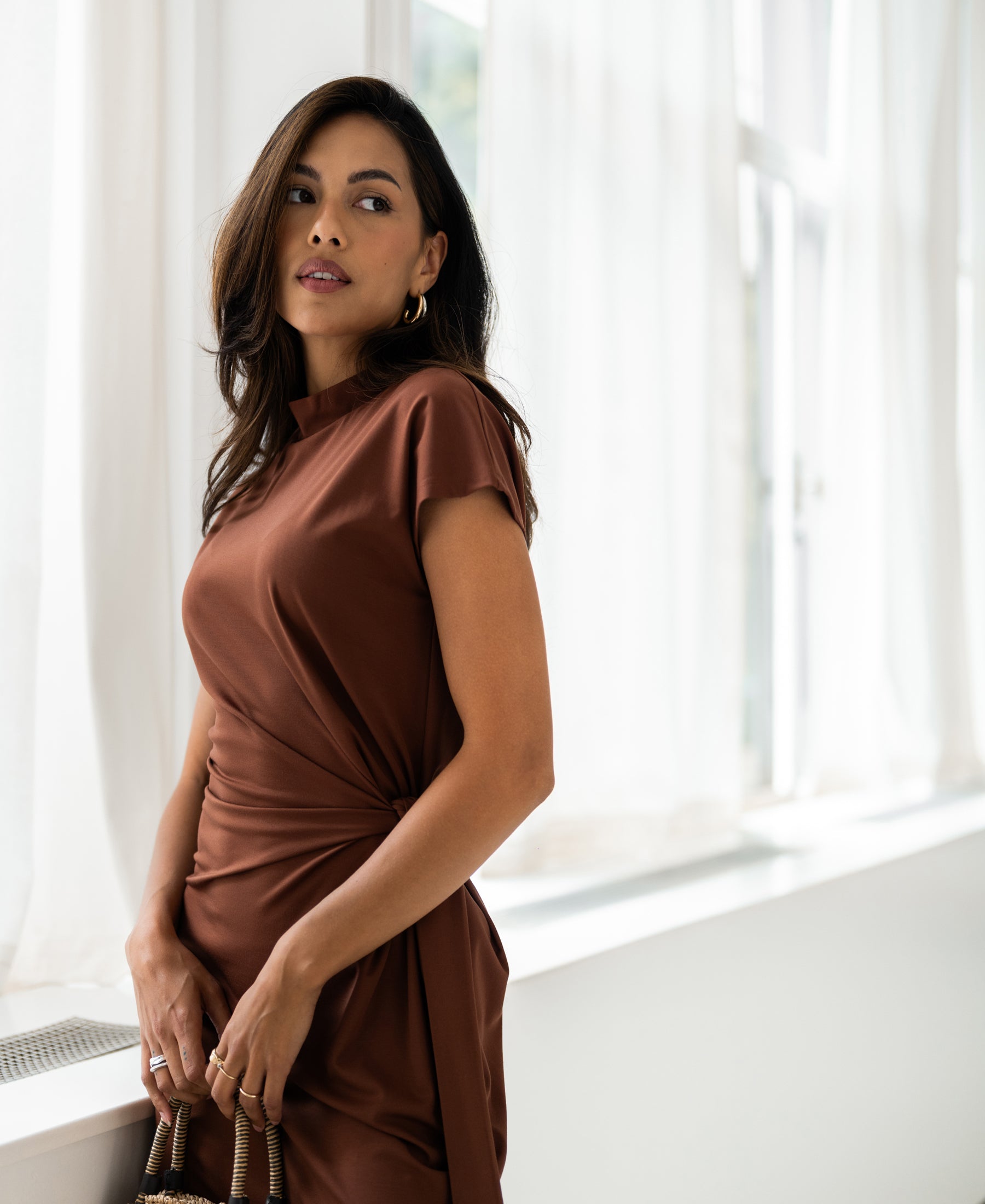 Travel dress LA TOULOUSE Camel