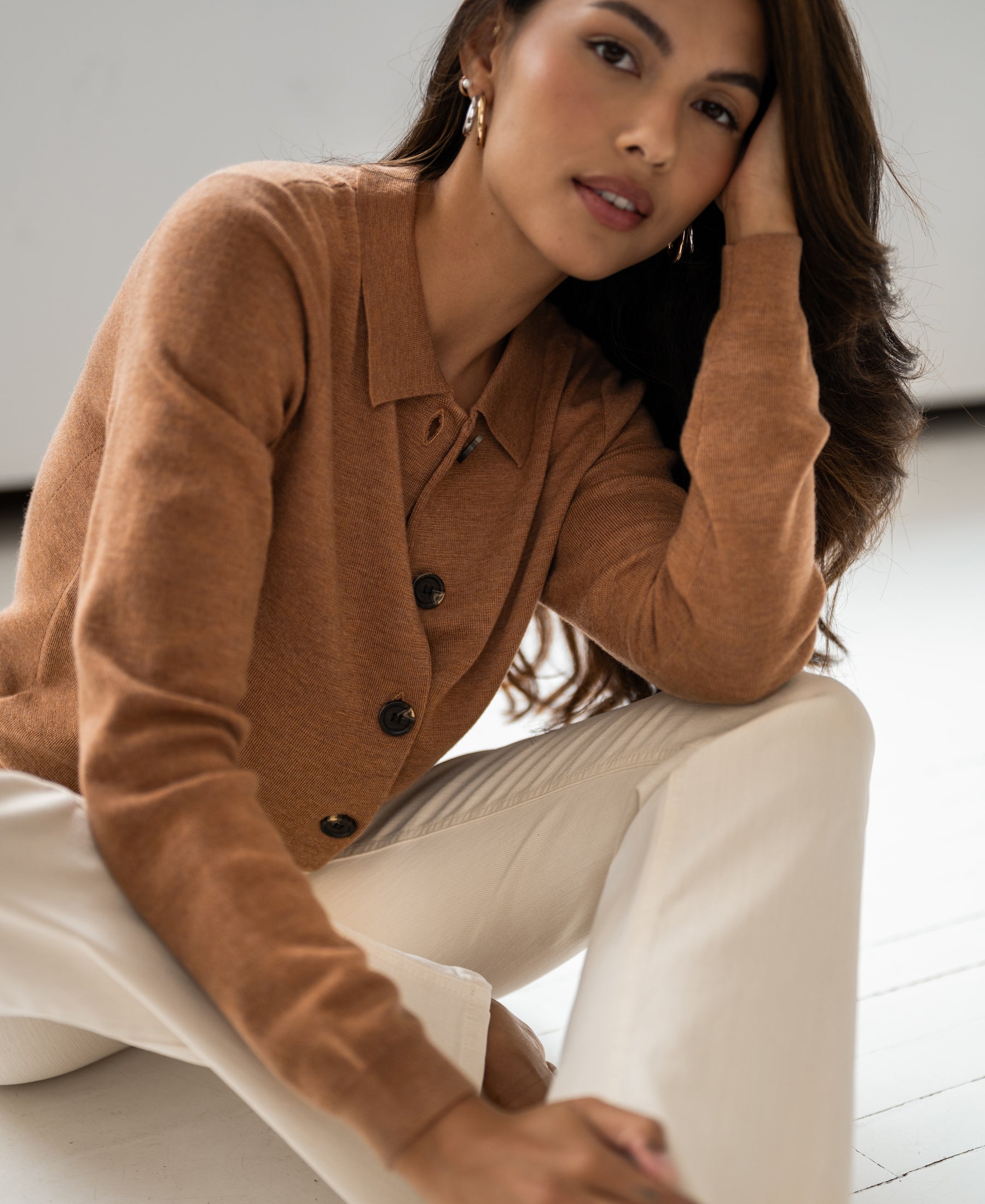 Vest polokraag LES VINGT Chai tea