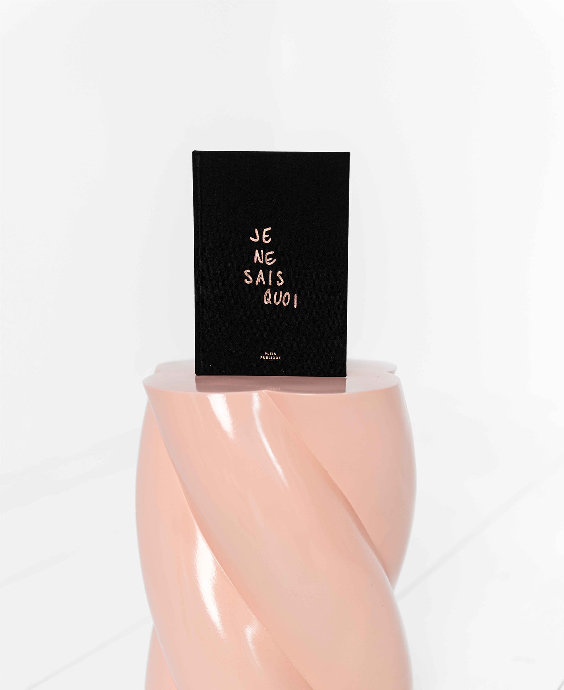 Noteboek JE NE SAIS QUOI - Black