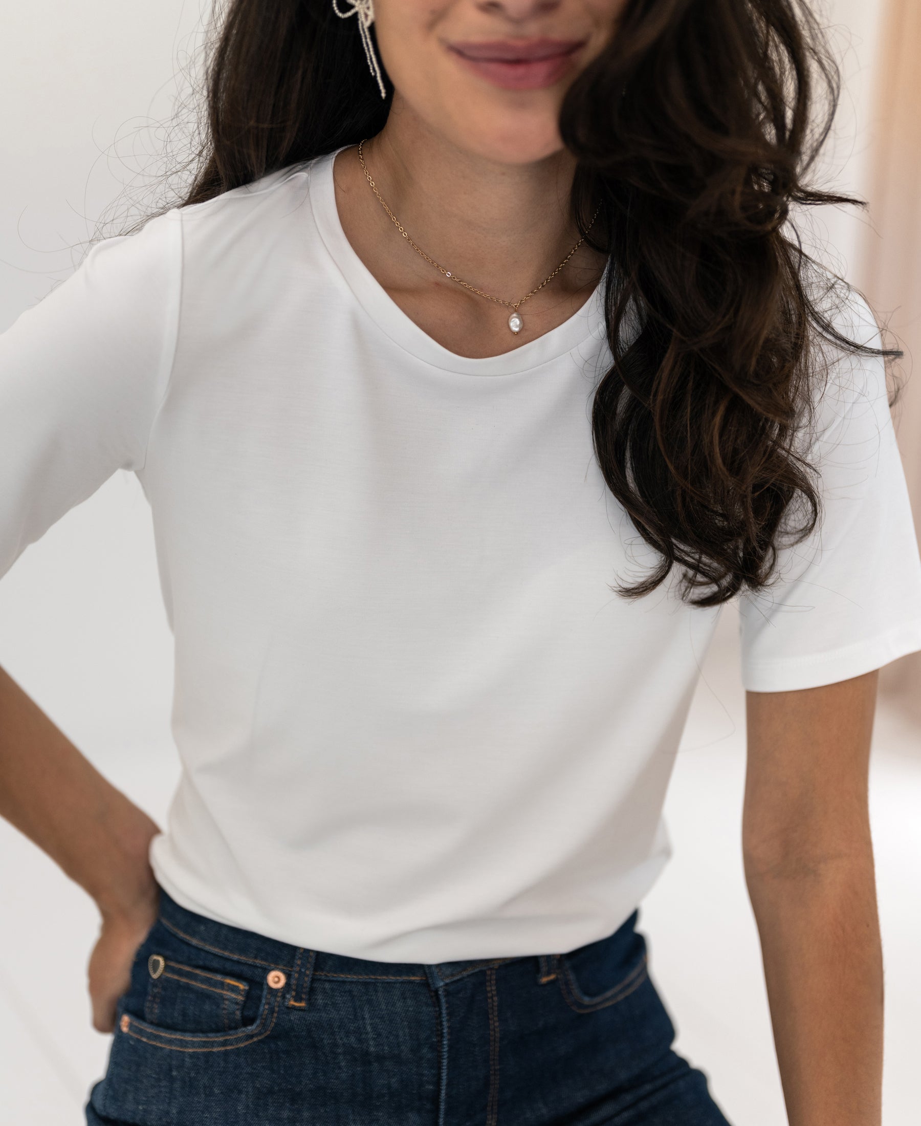 Travel T-shirt LE FAVORY Wit