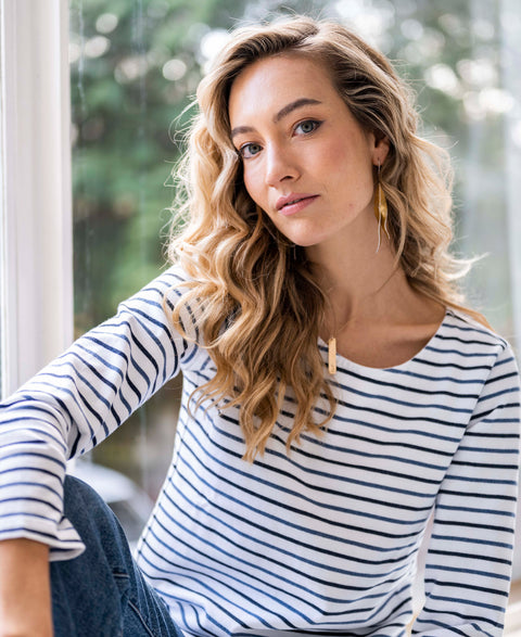 L'AIMEE duo stripe Jeans - denim
