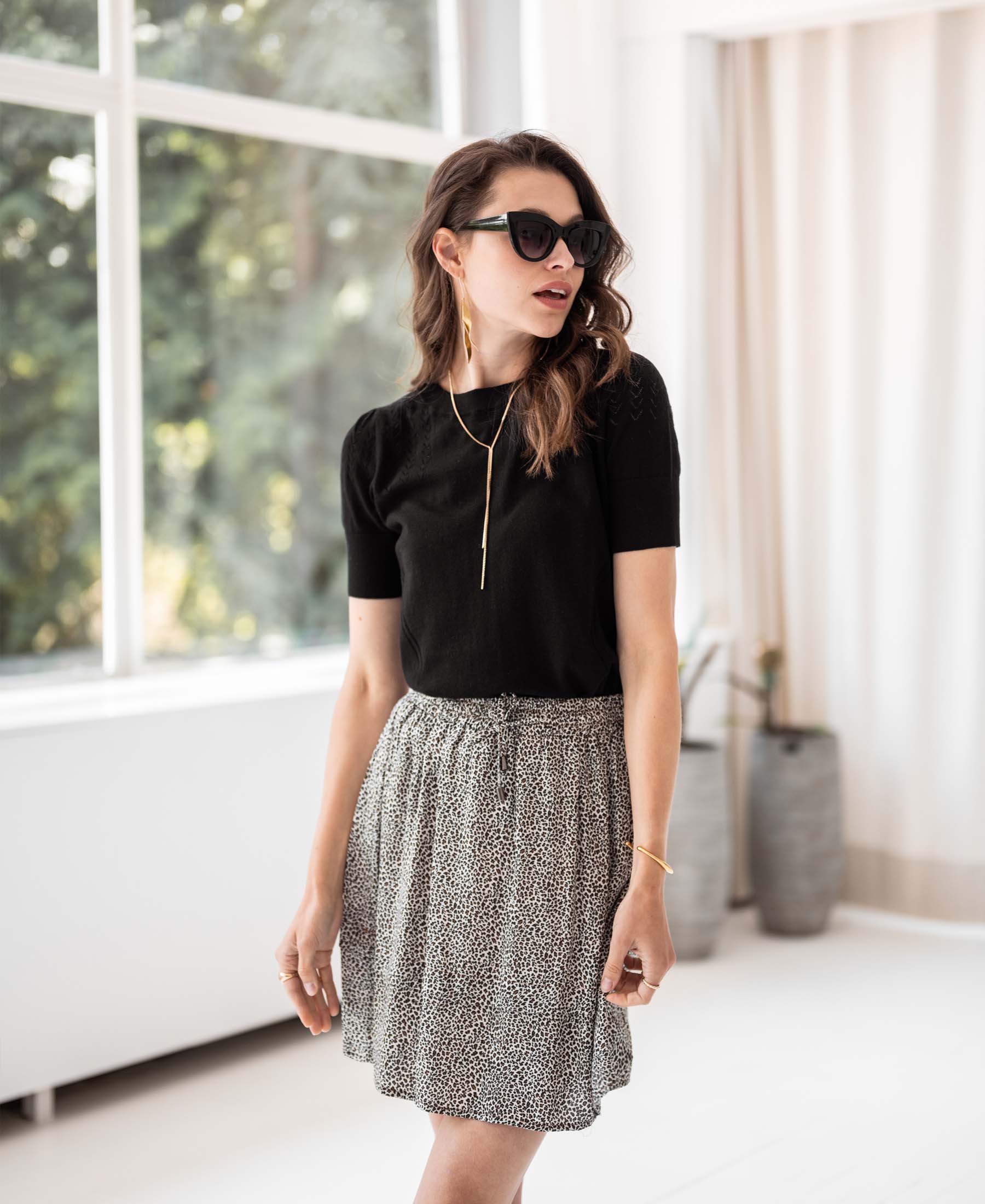 Sweater LA FEMME Black