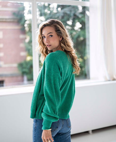 Cardigan LE PRINTEMPS Green
