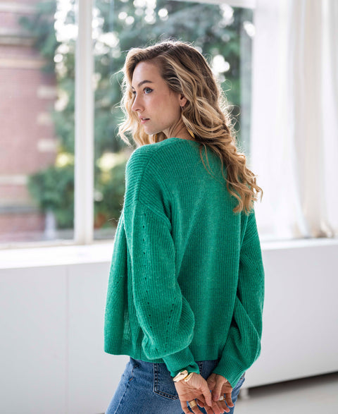 Cardigan LE PRINTEMPS Green