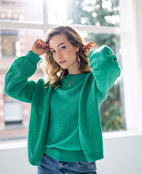 Cardigan LE PRINTEMPS Green