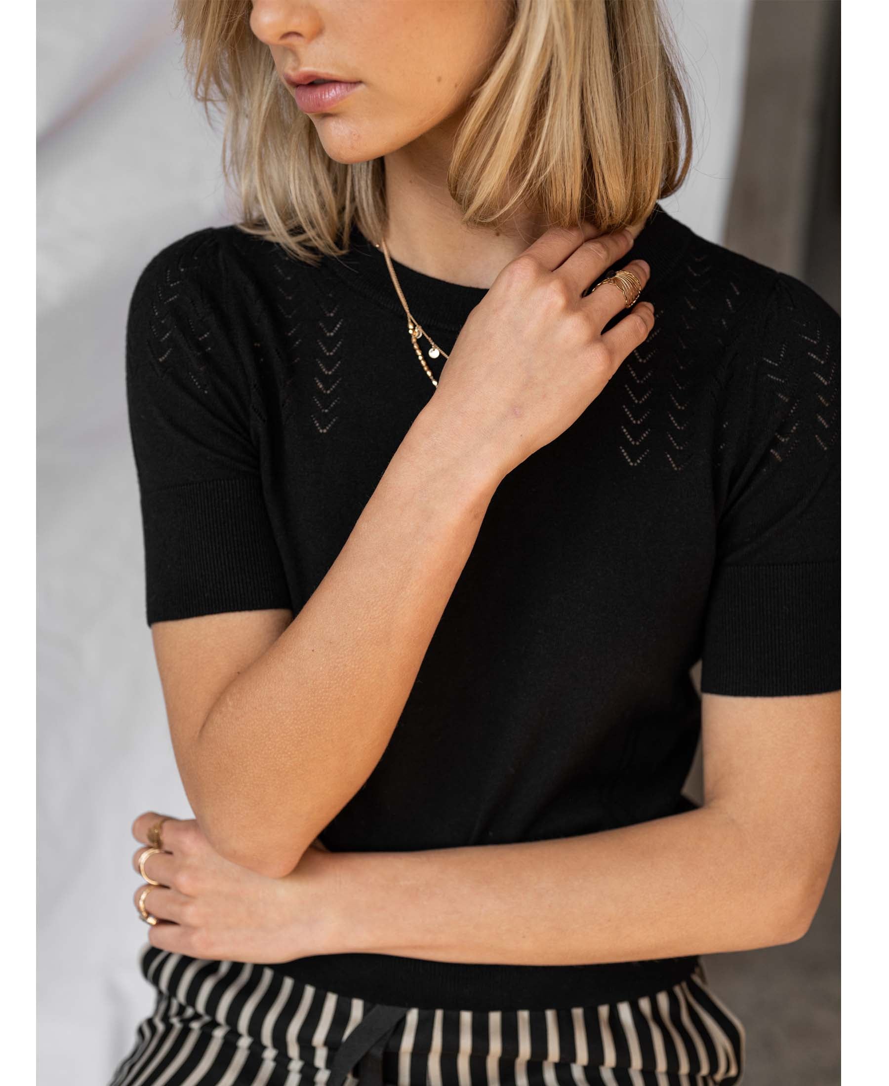 Sweater LA FEMME Black