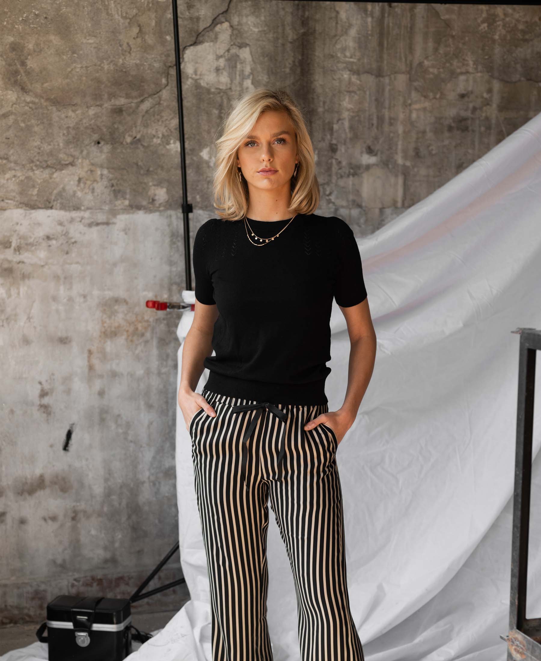 Sweater LA FEMME Black