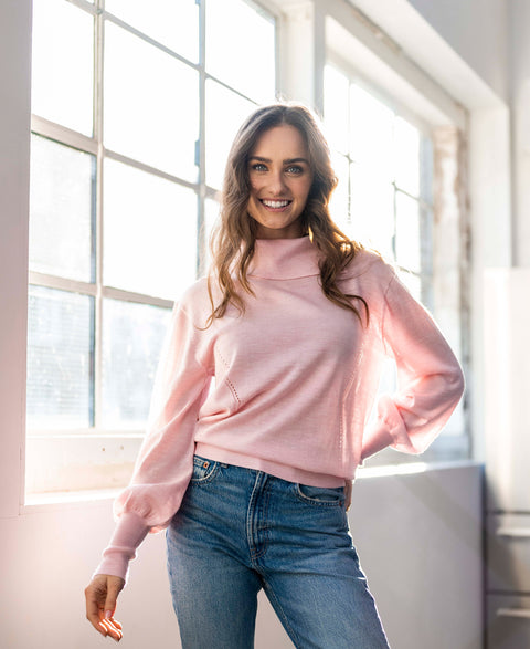Turtleneck sweater LA NIKKI Rose