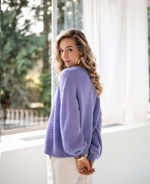 Vest LE PRINTEMPS Lila