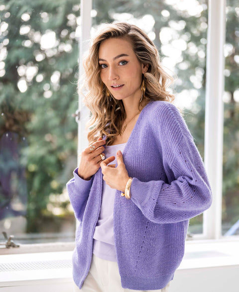 Vest LE PRINTEMPS Lila
